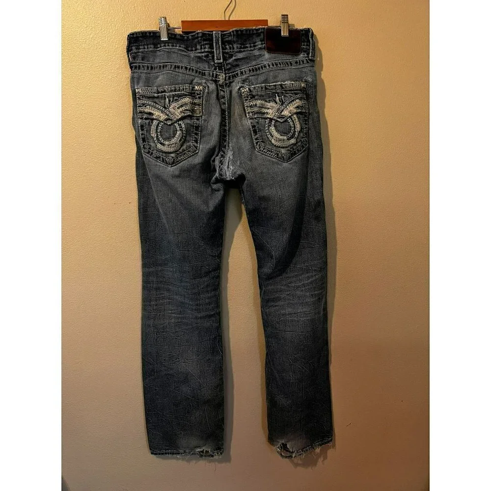 Men's Vintage Collection Big Star Pioneer Distressed Jeans Size 36R [GREAT]